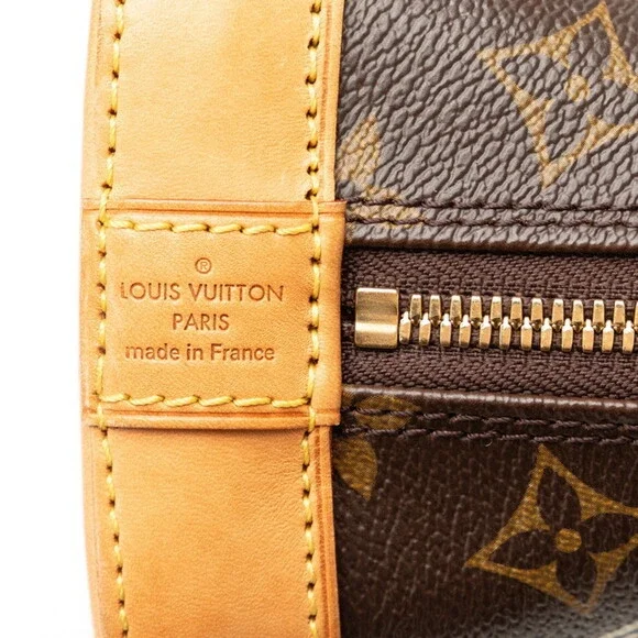LOUIS VUITTON Brown Monogram Shoulder Bag - Picture 9 of 11